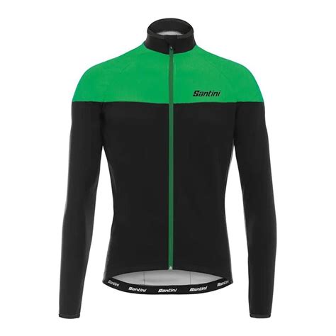 Santini Mens Hermes Jacket (Green) 